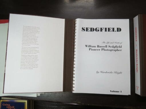 Hardwicke Knight, Sedgfield, The Life and Work of William Russell Sedgfield, Pioneer Photographer, 2 vols + 2 posters - Image 12