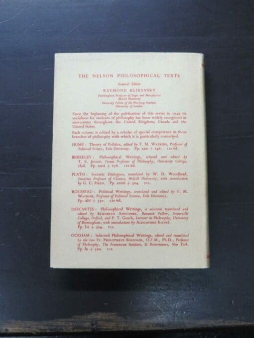 Allan Wolter, ed., trans., Duns Scotus, Philosophical Writings, A Selection - Image 15