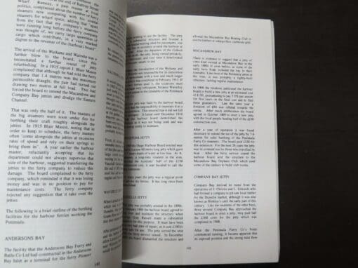F. H. McCluskey, Down The Bay: The History of The Ferries on Otago Harbour - Image 3