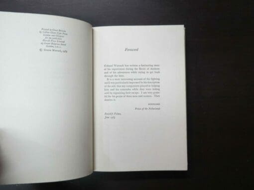Graeme Warrack, Travel By Dark, After Arnhem, Foreword by H.R.H. Prince Bernhard of the Netherlands - Image 9