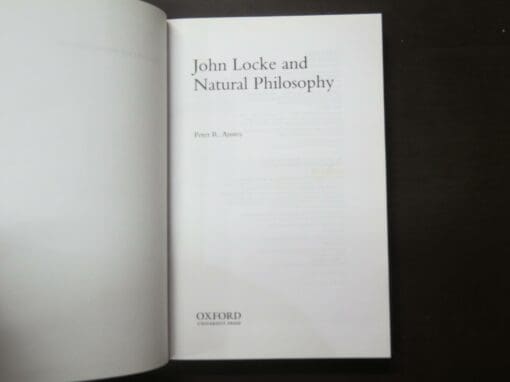 Peter R. Anstey, John Locke and Natural Philosophy - Image 10