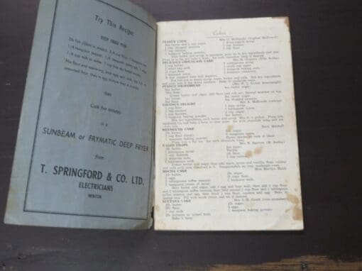Winton Basketball Club 25th Re-Union Recipe Book, - Image 7