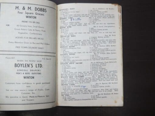 Winton Basketball Club 25th Re-Union Recipe Book, - Image 6