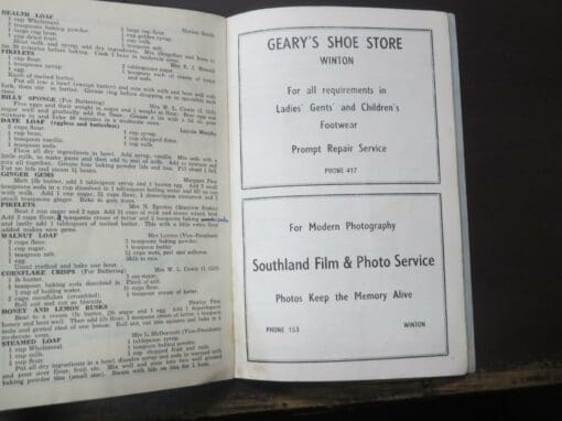 Winton Basketball Club 25th Re-Union Recipe Book, - Image 5