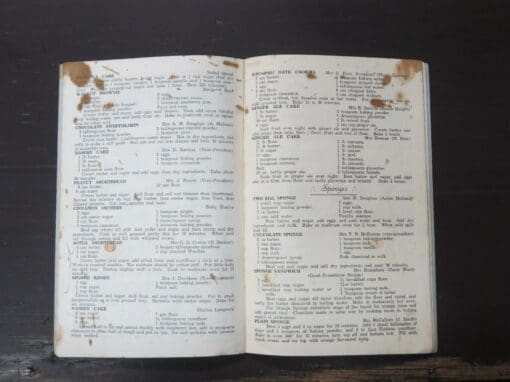 Winton Basketball Club 25th Re-Union Recipe Book, - Image 4