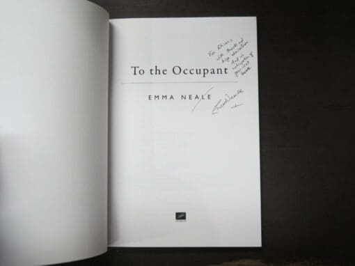 Emma Neale, To The Occupant - Image 5