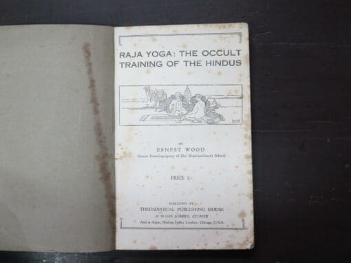 Ernest Wood, Raja Yoga: The Occult Training Of The Hindus - Image 6