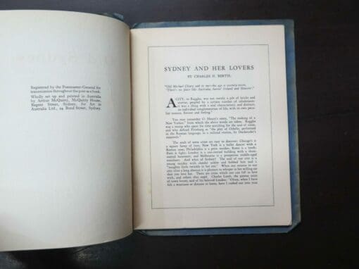Charles H. Bertie, Glimpses Of Old Sydney, Pictures by Sydney Ure Smith, Lionel Lindsay And Hardy Wilson, - Image 8