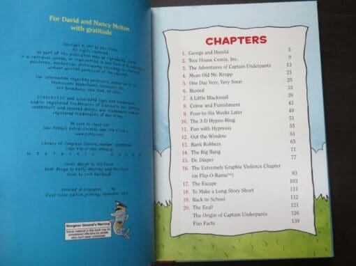 Dav Pilkey, The Adventures of Captain Underpants, The First Epic Novel, Now In Full Colour - Image 7
