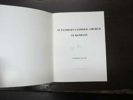 Pat Shea, St Patrick's Church, St Bathans, Centennial 1892 - 1992 - Image 6
