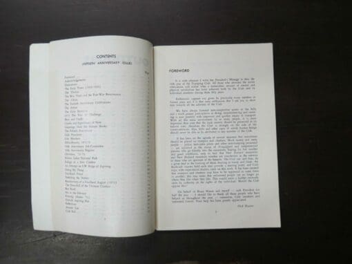 R. J. Keen, ed., Outdoors, Fiftieth Anniversary Issue (1923 - 1973) with supplement, The Official Journal of the Otago Tramping and Mountaineering Club, Dunedin, - Image 5