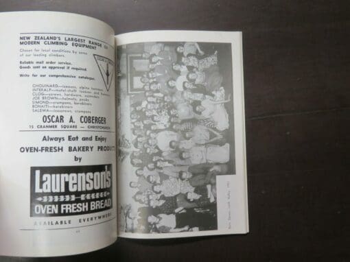 R. J. Keen, ed., Outdoors, Fiftieth Anniversary Issue (1923 - 1973) with supplement, The Official Journal of the Otago Tramping and Mountaineering Club, Dunedin, - Image 4