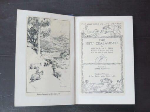 Hector Bolitho, The New Zealanders, Illustrated by Harry Roundtree - Image 6