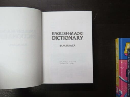 H. M. Ngata, English - Maori Dictionary - Image 8