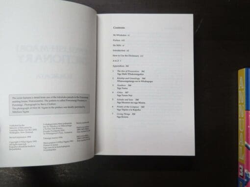 H. M. Ngata, English - Maori Dictionary - Image 7