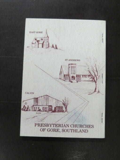 J. F. McArthur, From The Kirk On The Hill 1881 - 1981, A History Of The Presbyterian Church In Gore - Image 10