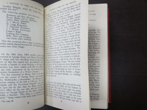 J. S. Little, A Century Of Fires And Fire Brigades In Dunedin 1848 - 1948, Special Presentation Copy - Image 8