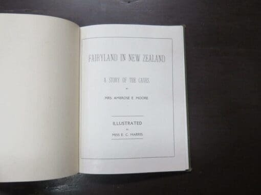 Mrs. Ambrose E. Moore, New Zealand Fairyland: A Story of the Caves, Illustrated by Miss E. C. Harris - Image 10