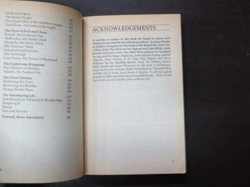 Steve Jackson, Ian Livingstone, Edited by Marc Gascoigne, Titan, The Fighting Fantasy World - Image 6