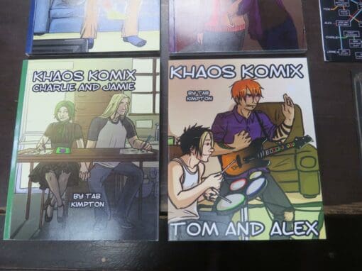 Tab Kimpton, Khaos Komix, The Complete Collection, 4 volumes in slipcase - Image 2