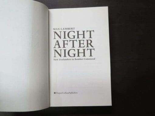 Max Lambert, Night After Night, New Zealanders in Bomber Command - Image 6
